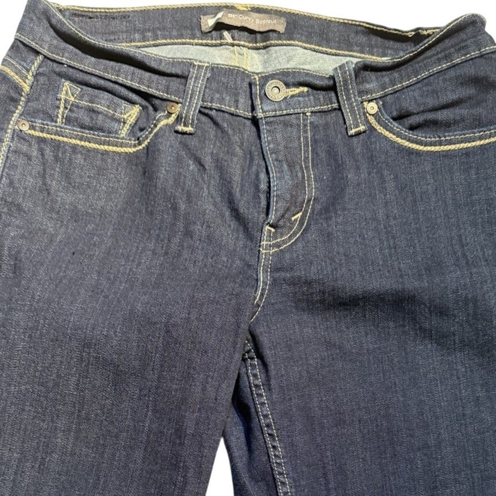 Levis 529 Curvy Bootcut Jeans‎ Womens 12M W31 L32 Dark Wash Denim Y2K Classic